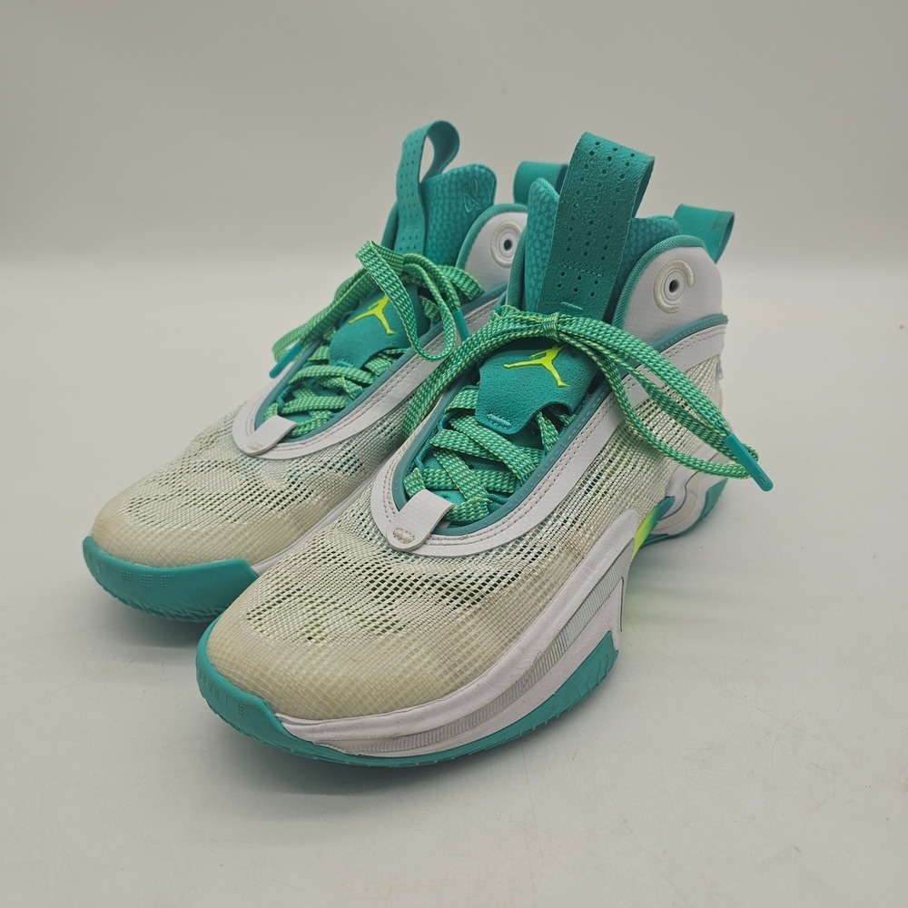 Nike Air Jordan 36 Guo Ailun Global Game White Green- Size 6.5 Y